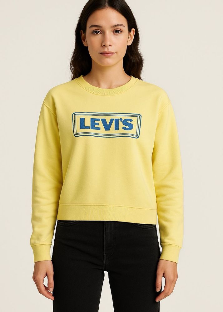 Levi&#39;s Yellow Sweatshirt
