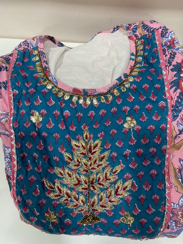 Anarkali Cotton Kurta