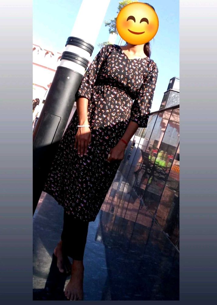 Floral Print Kurti