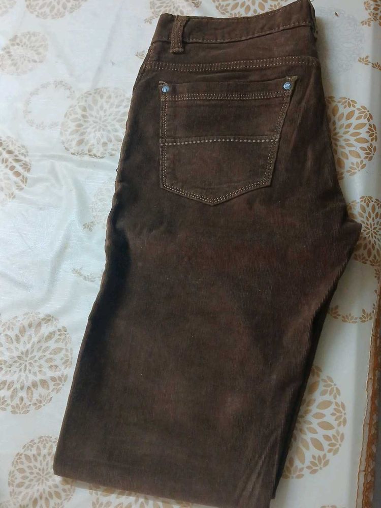 Brown Corduroy Pants