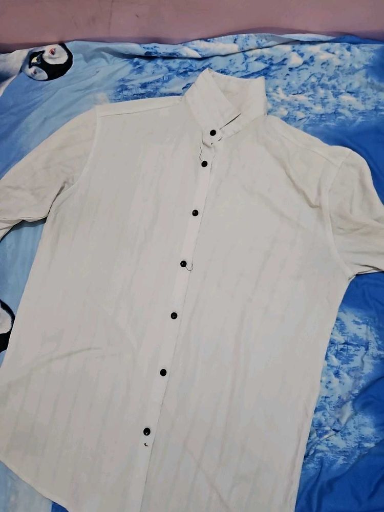 White Casual Shirt