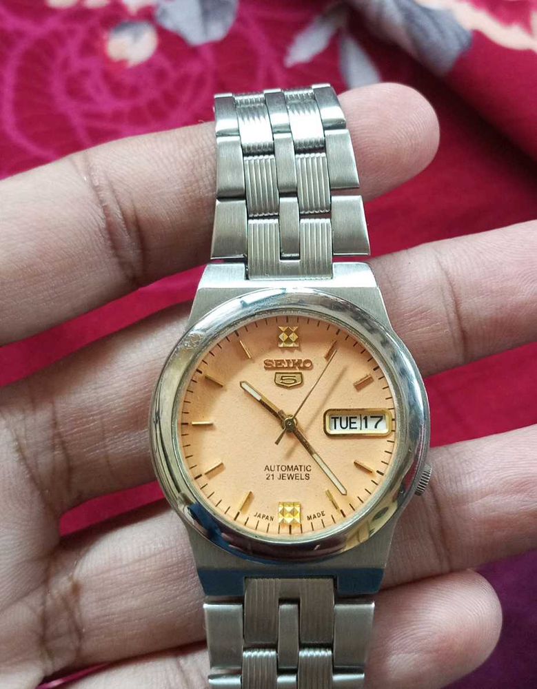 Seiko 5 Orignal Japan Automatic 21 Jewels