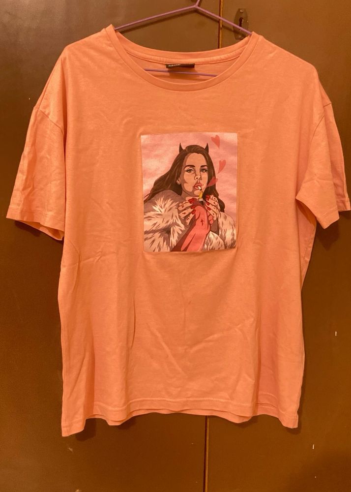 Lana del rey peach graphic tshirt