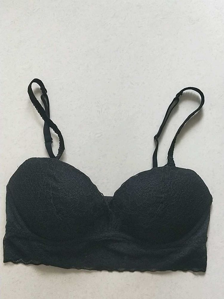 S Black Lace Padded Bra(Victoria&#39;s secret)