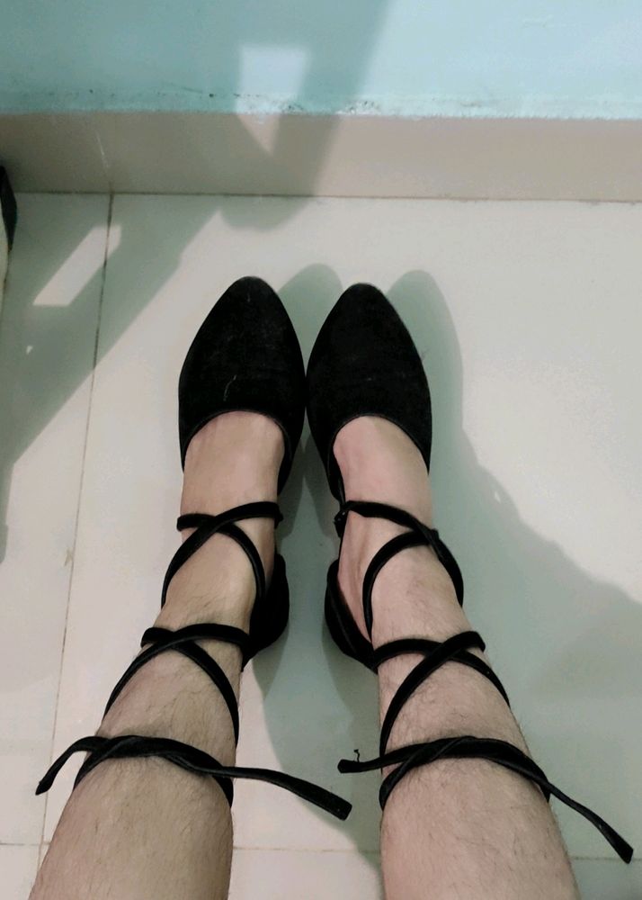 suede tieup bellies