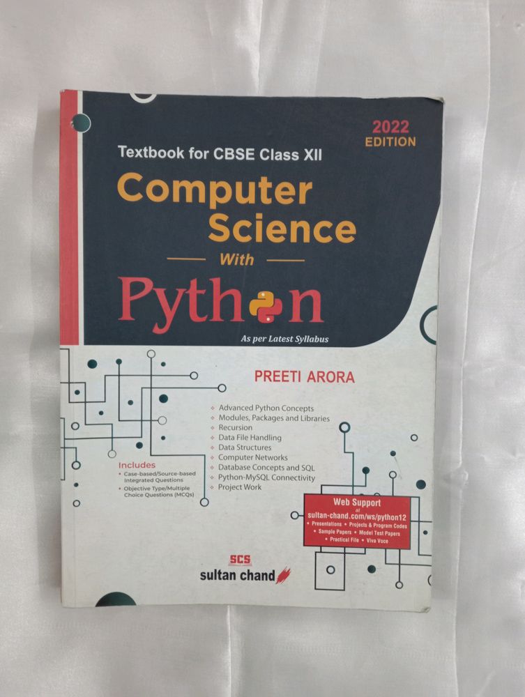12th Class Textbook For Python