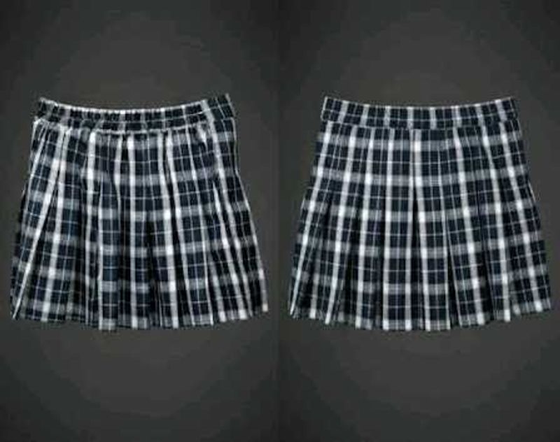 Plaid Mini Skirt