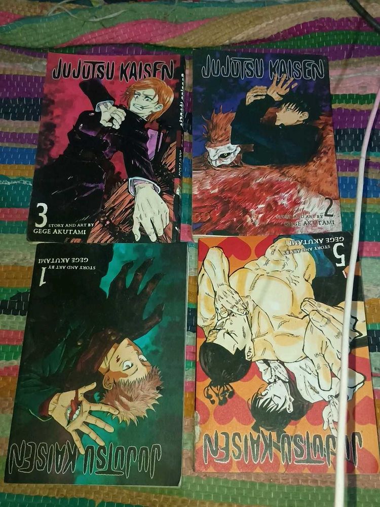 Jujutsu Kaisen Vol 1,2,3,5