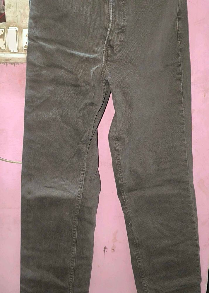 Stylish Grey Denim Jeans