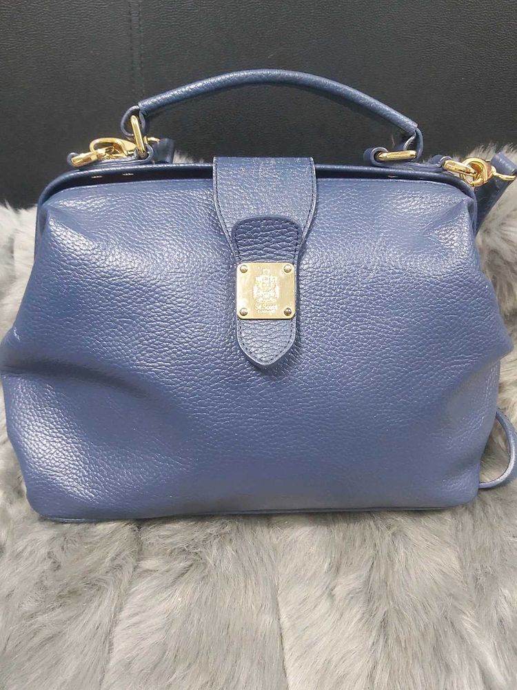 St Scott Navy Blue Bag