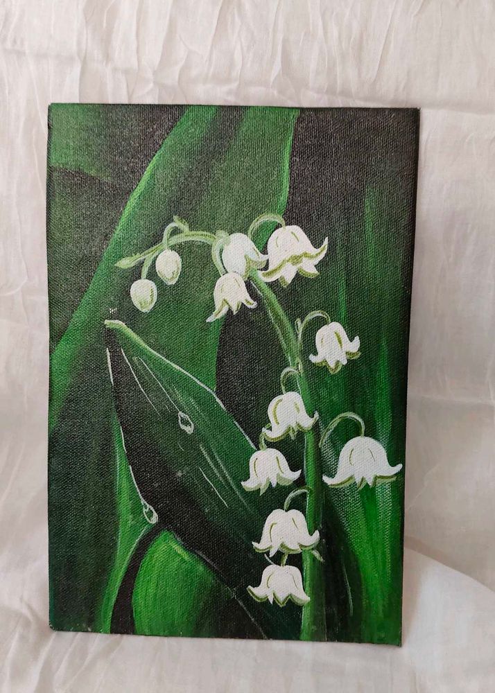 Floral Lily Painting