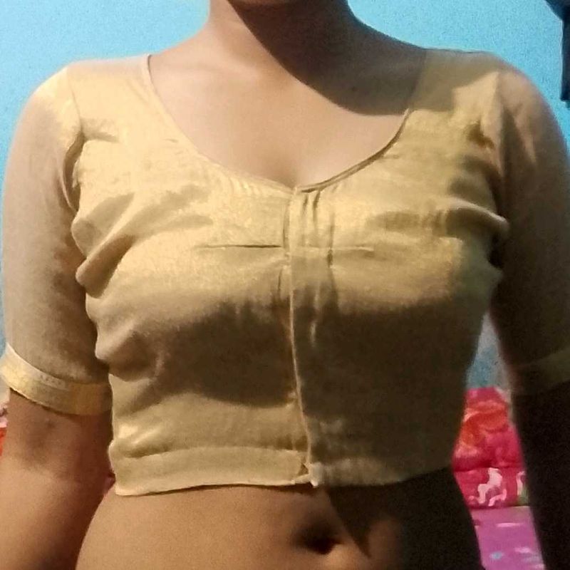 new golden blouse