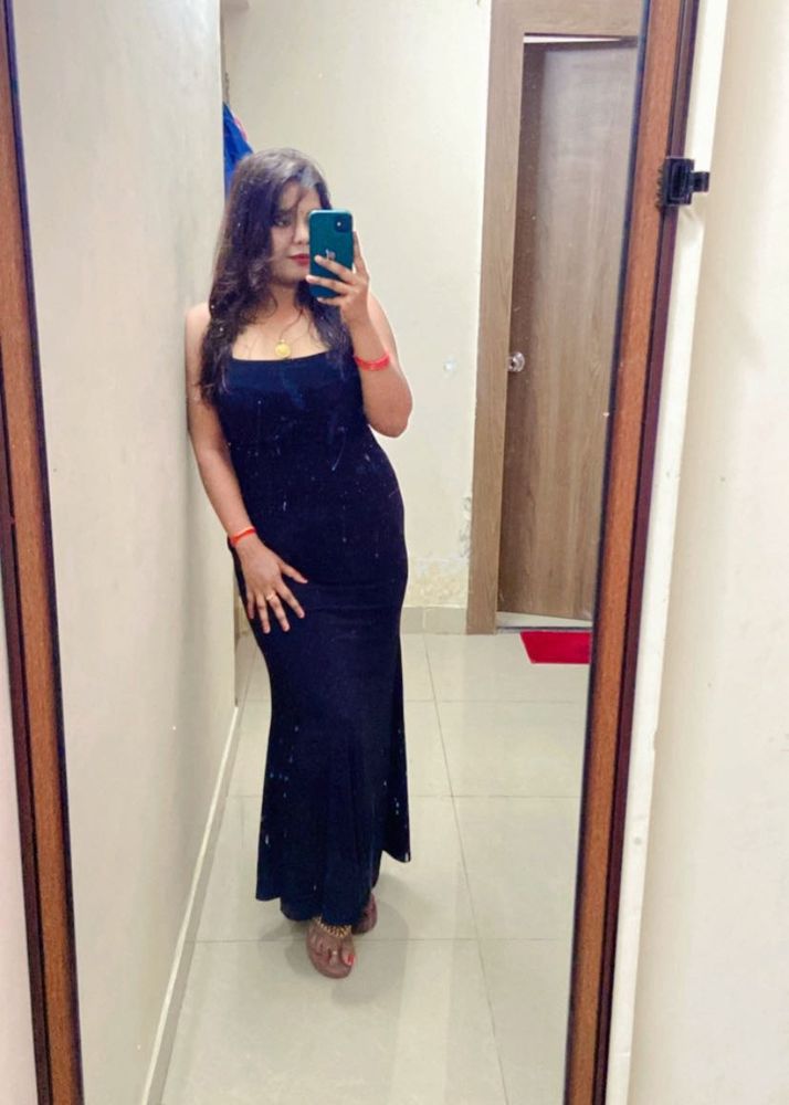 Navy Black Dress