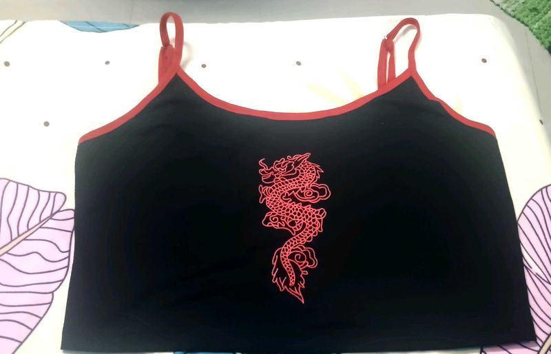 Dragon Print Cami Top