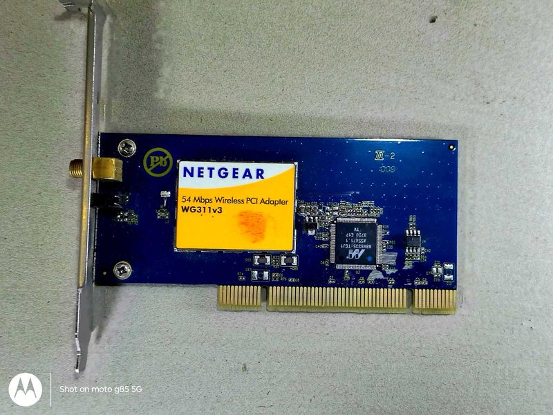 NETGEAR 54 Mbps Wireless PCI Adapter WG311v3