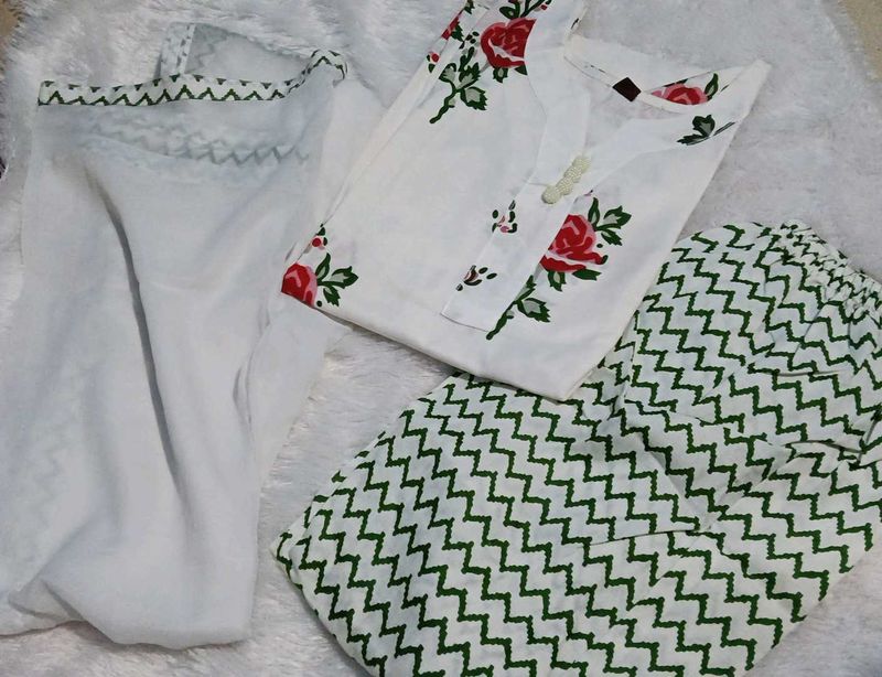 Floral Kurta Set