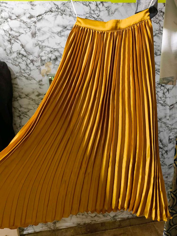 Brand New Sasafras Golden Skirt