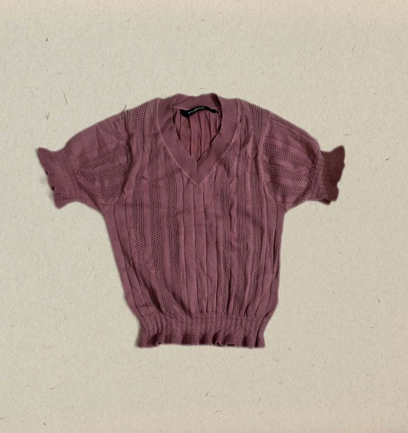 Pretty Pink Crop Top