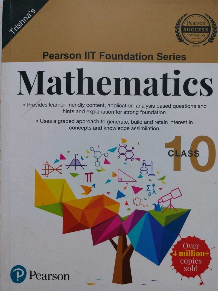 Pearson IIT Foundation series Mathematics.