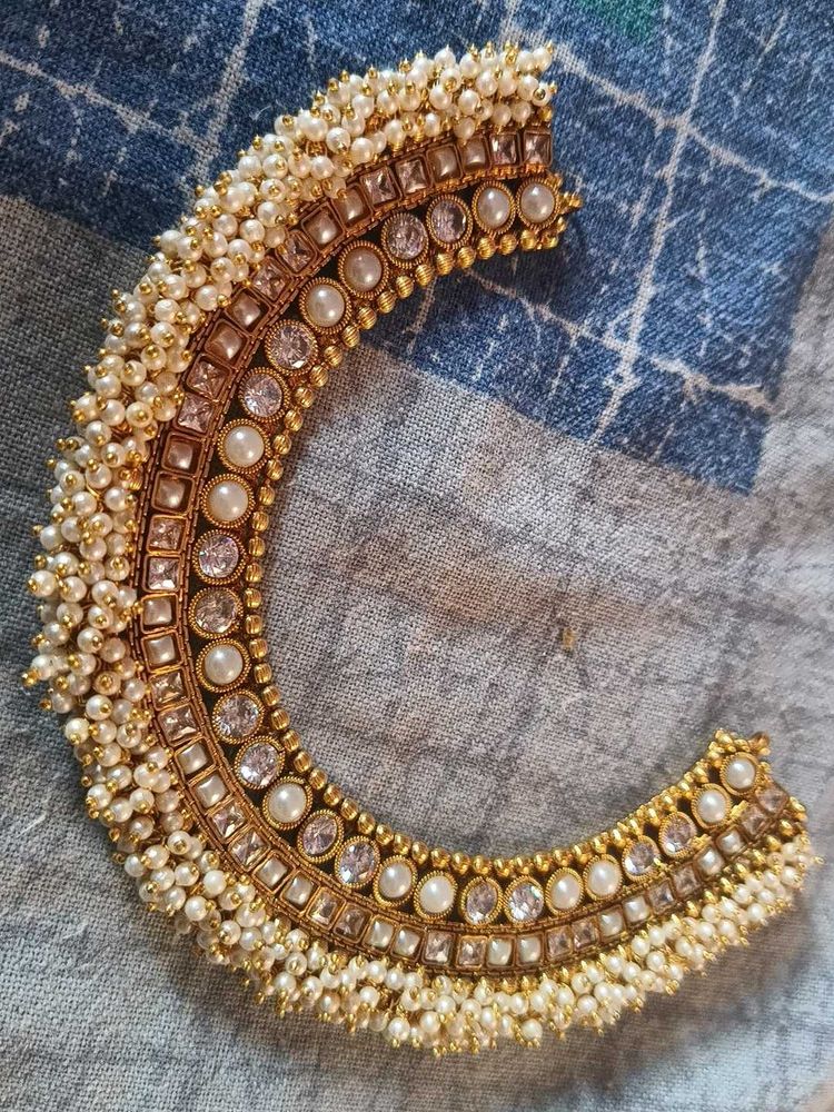 Pearl &amp; Stone Necklace