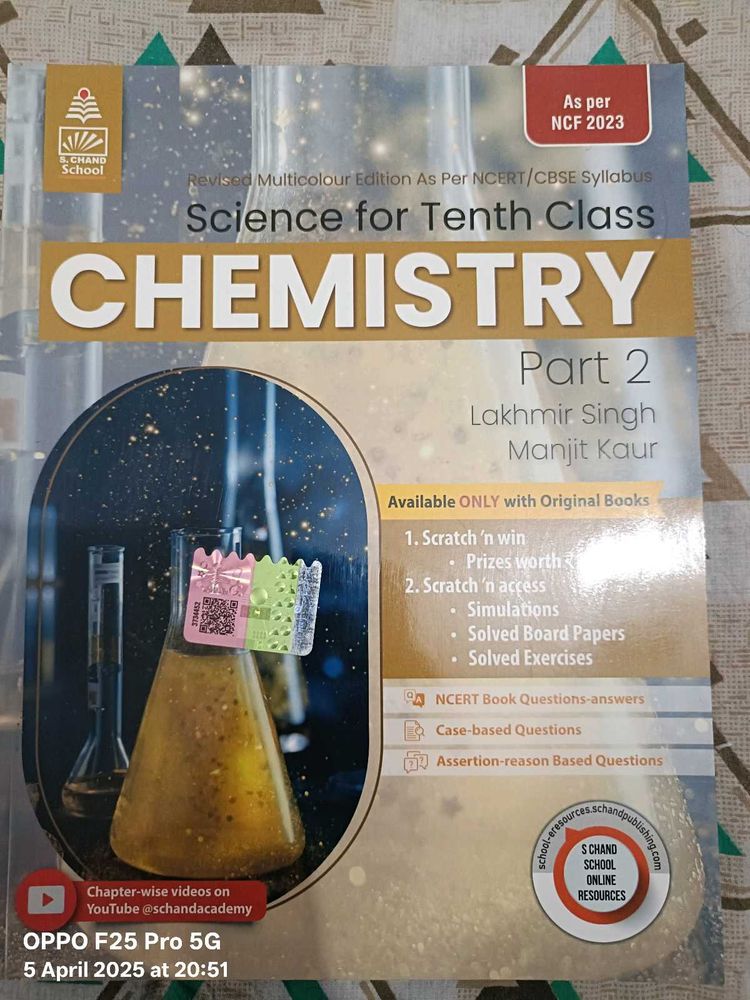Science for Tenth Class: Chemistry Part 2