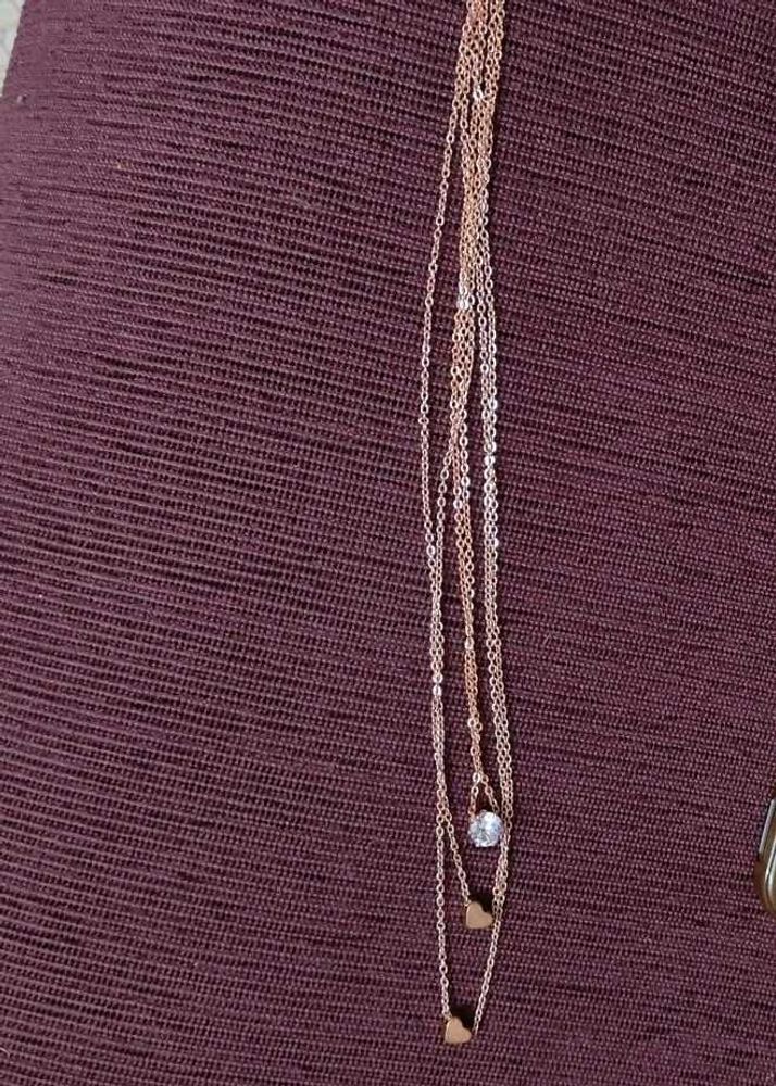 Layered Heart Necklace