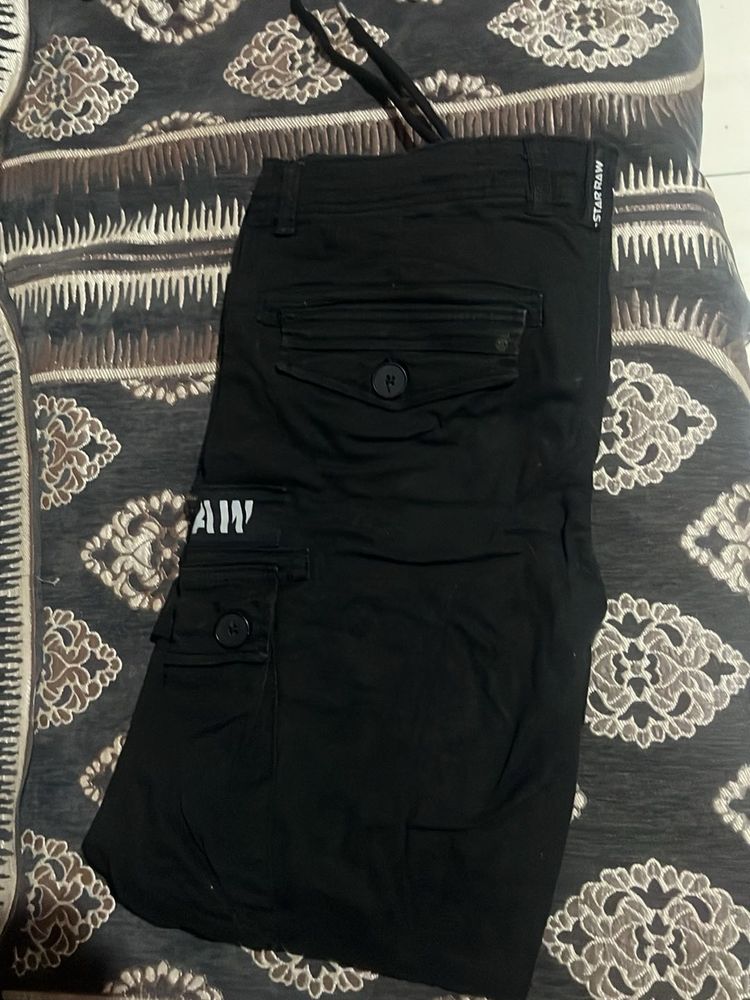 G-Star RAW Black Cargo Pants