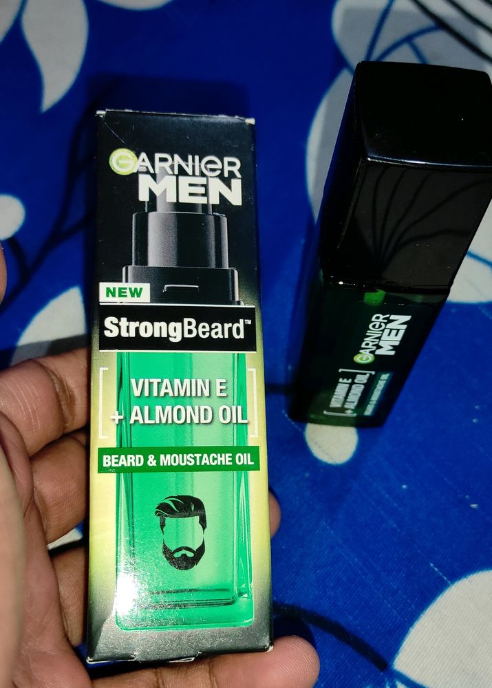 Garnier Men New Strong Beard Vitamin E+ Almond Oil
