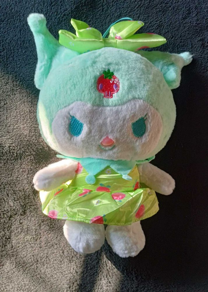 Kuromi Plush - Strawberry Theme