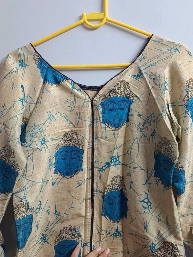 Buddha Print kurti