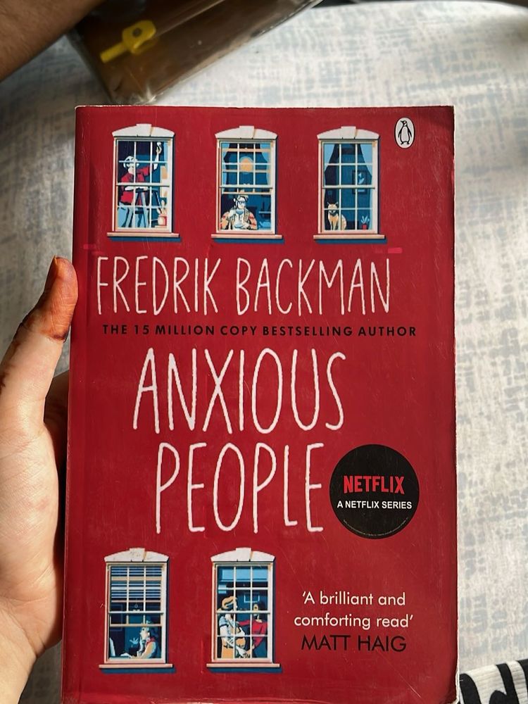 Anxious People by Fredrik Backman
