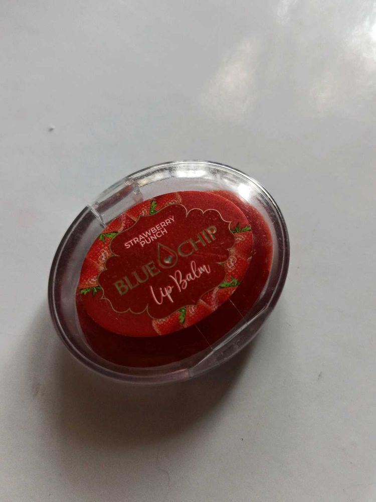 Blue Chip Strawberry Lip Balm