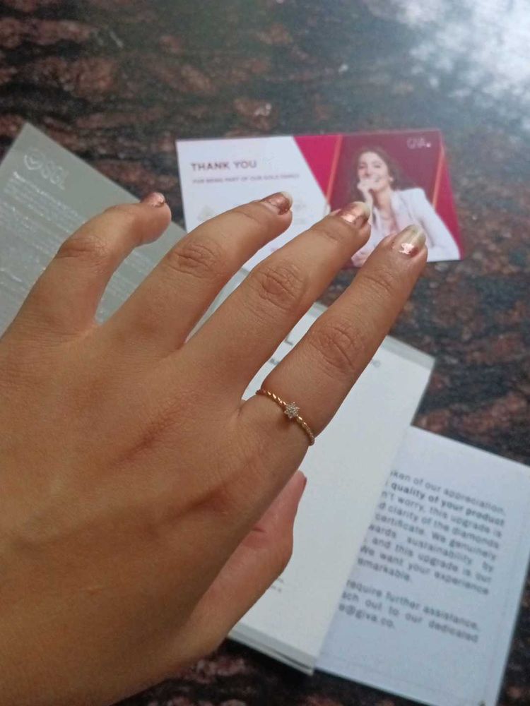 Giva Lab Grown Diamond Ring 💍