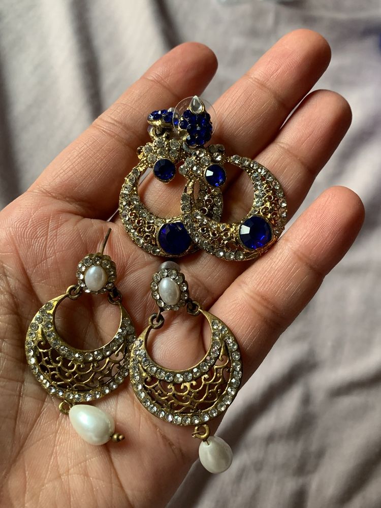 Set Of 2 Jhumkas