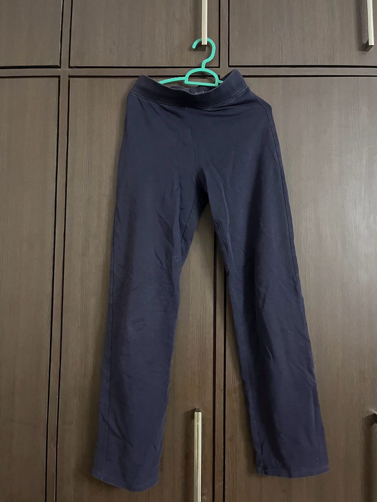 Straight Fit High Waist Pants
