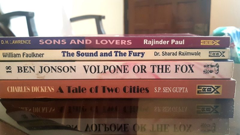 Study Guides Set 4 MA English Literature