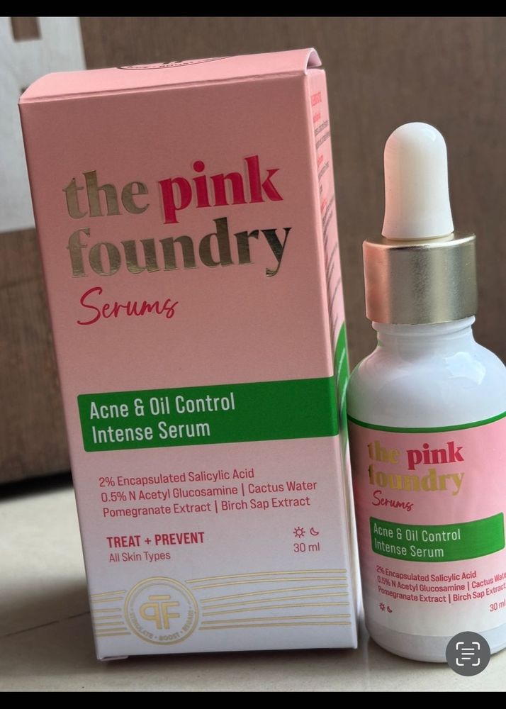 Acne &amp; Oil Control Intense Face Serum with 2% Sali