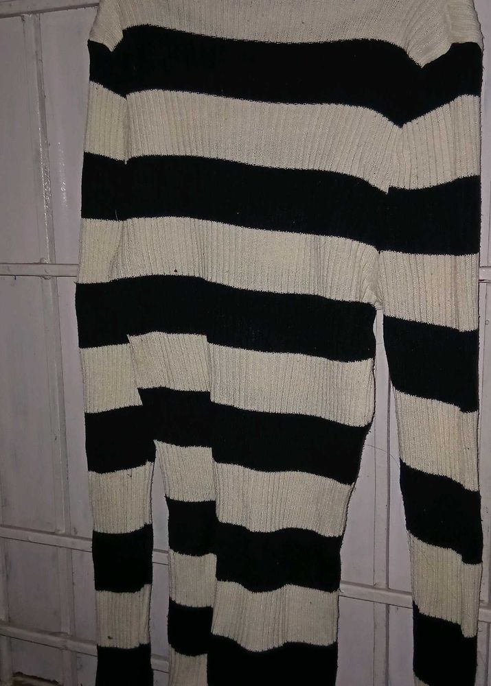 Striped Knit Sweater