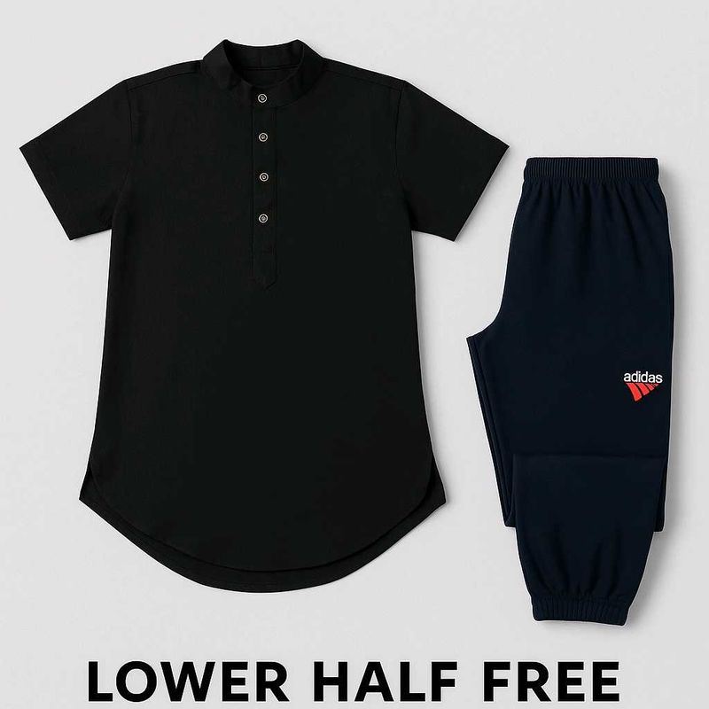 Adidas Outfit - Kurta with Half lower