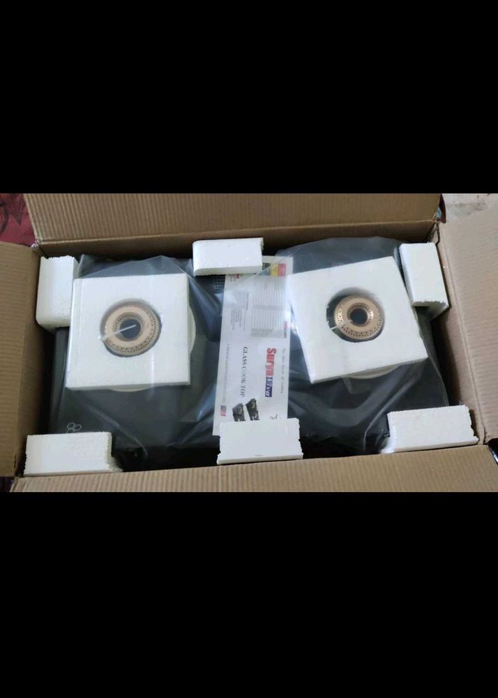 Today Offer 💥  Glass Manual Gas Stove