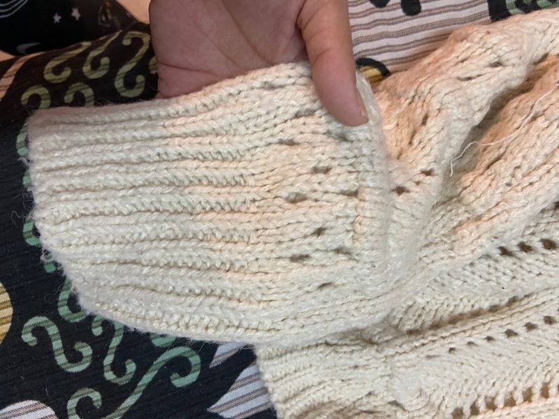 Knitted Woollen Cardigan