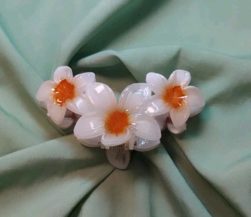 Flower Hair Claw Clip