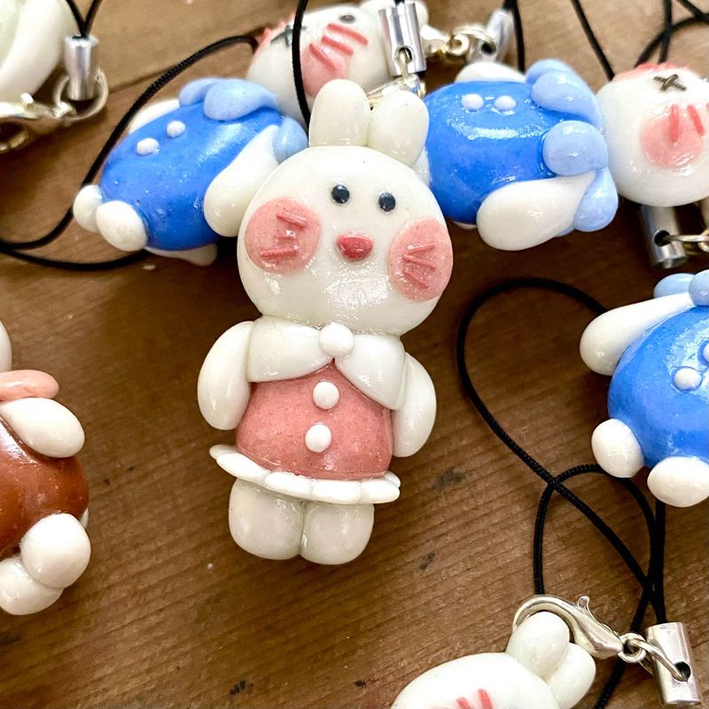 Cute Bunny Charm