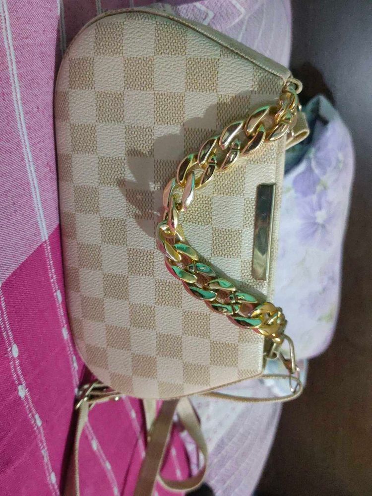 Checkered Crossbody Bag