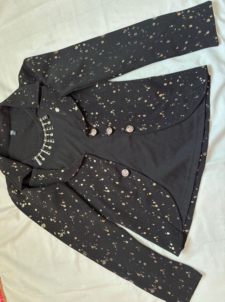 Unique Patterned Blazer