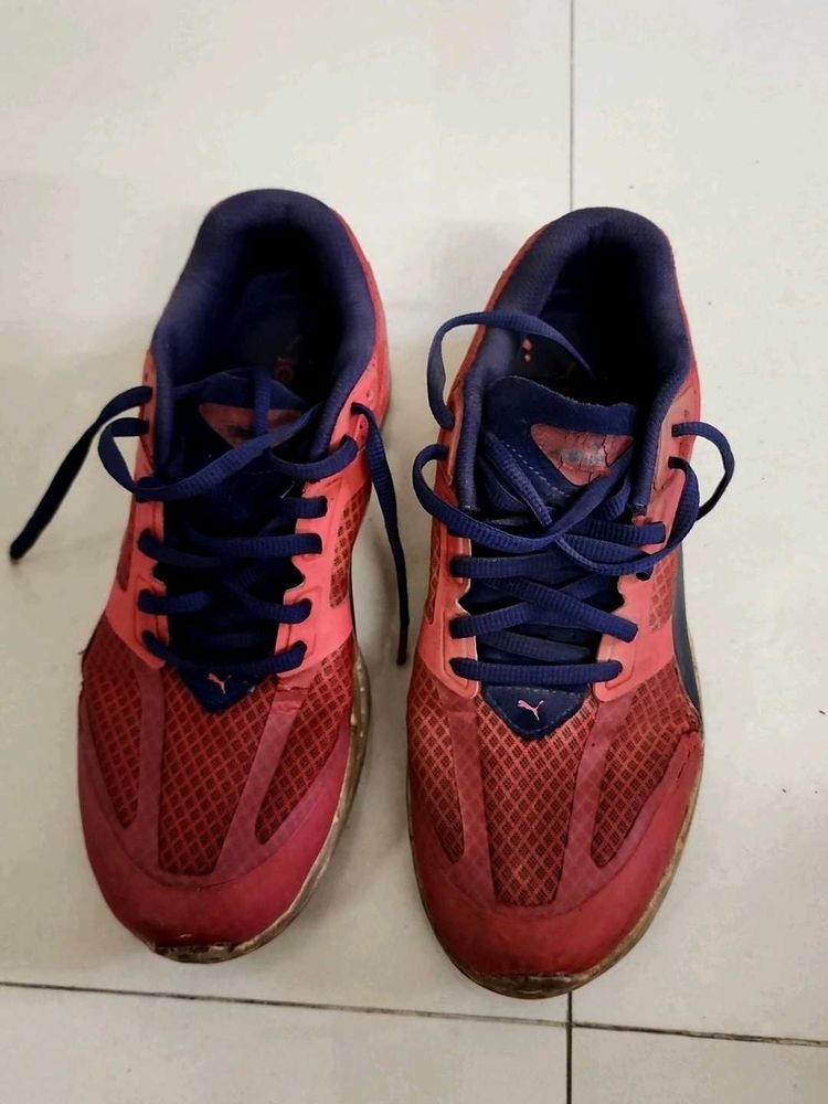 Puma Ignite Running Shoes - Pink and Purple