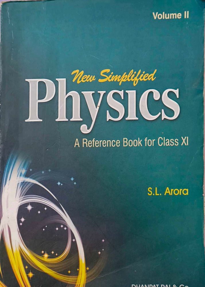 S.L Arora Class 11 Physics Part 2 | CBSE |