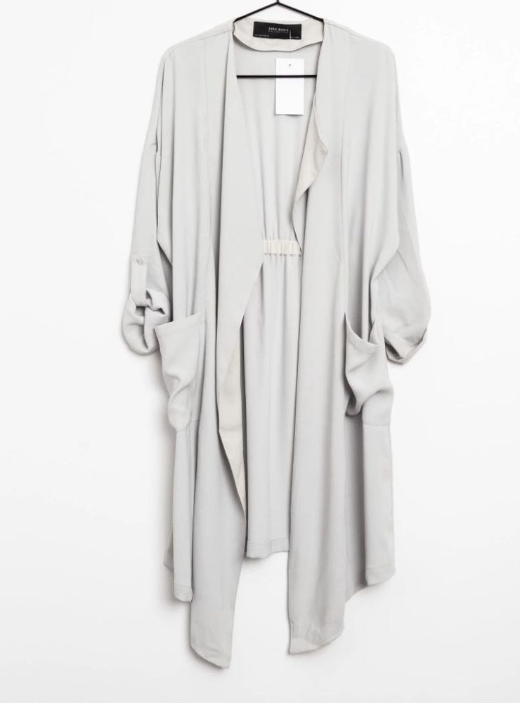 Zara front open dress