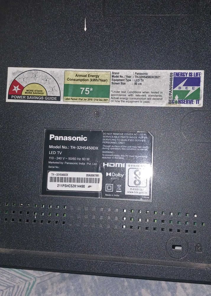 Panasonic 32&#34; LED