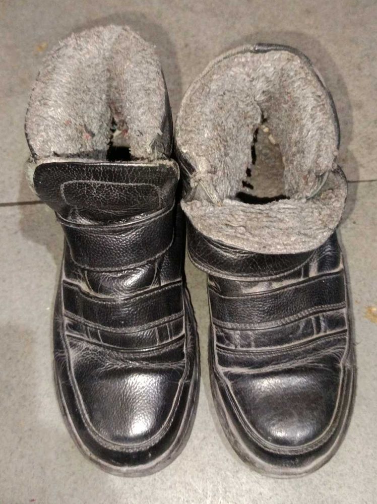 Leather Winter Boots